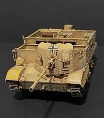 3D модель Универсальный транспортёр с Hotchkiss 25mm SA34 - фото 1