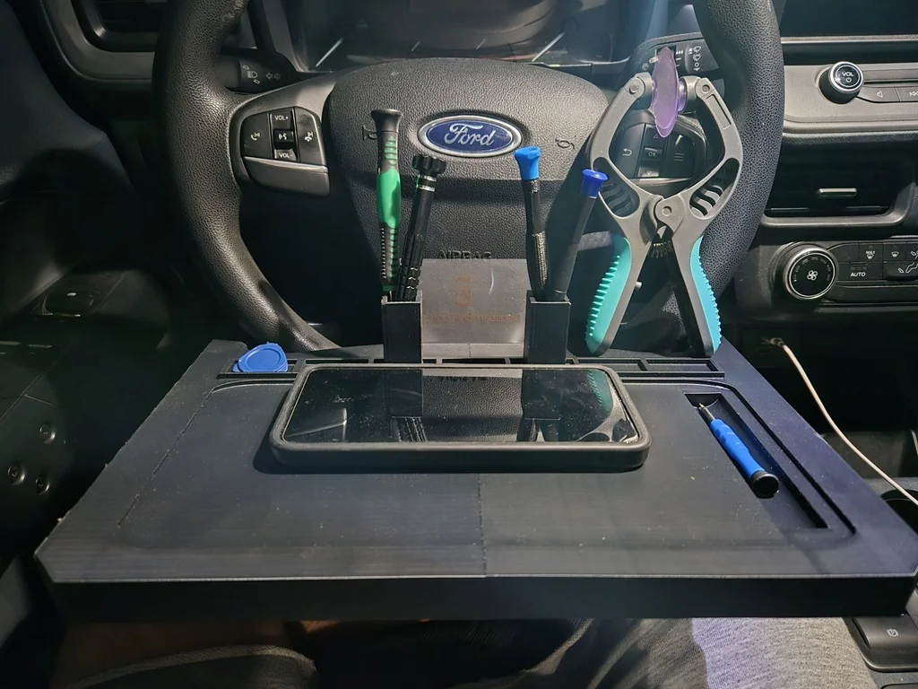 Поднос для ремонта руля