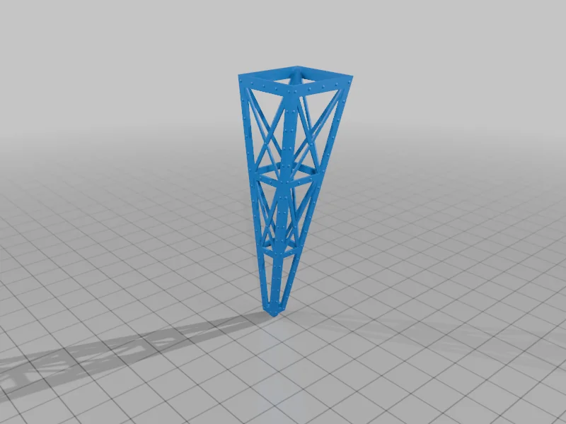 3D модель Промышленный мостовой кран в масштабе HO (1:87) - фото 16