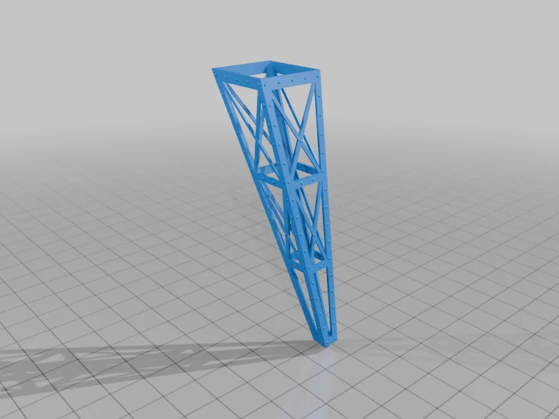 3D модель Промышленный мостовой кран в масштабе HO (1:87) - фото 17