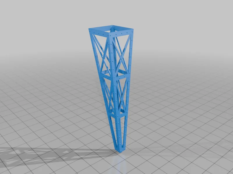 3D модель Промышленный мостовой кран в масштабе HO (1:87) - фото 37