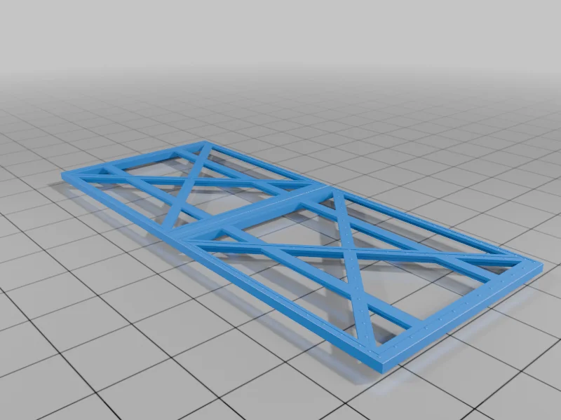 3D модель Риветний сталевий міст (HO) - фото 54