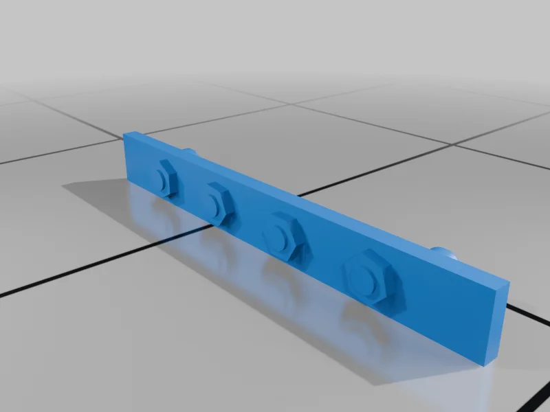 3D модель Риветний сталевий міст (HO) - фото 67