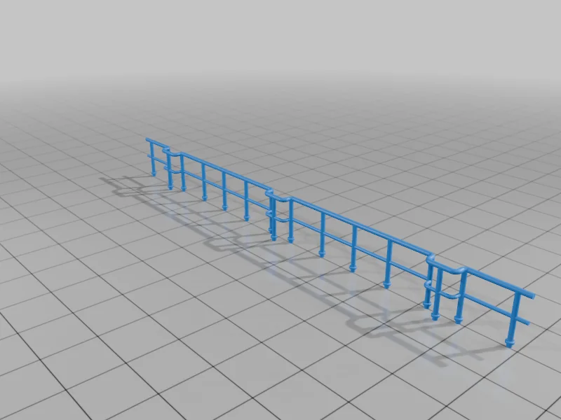 3D модель Риветний сталевий міст (HO) - фото 69