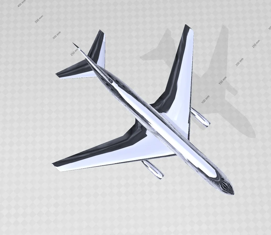 Convair Model 60 JT8D-219 1:150 Масштаб - Переходный Вариант