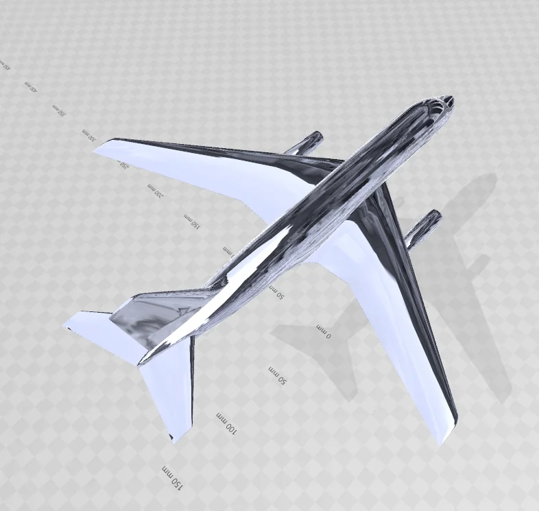 Convair Model 60 JT8D-219 1:150 Масштаб - Переходный Вариант