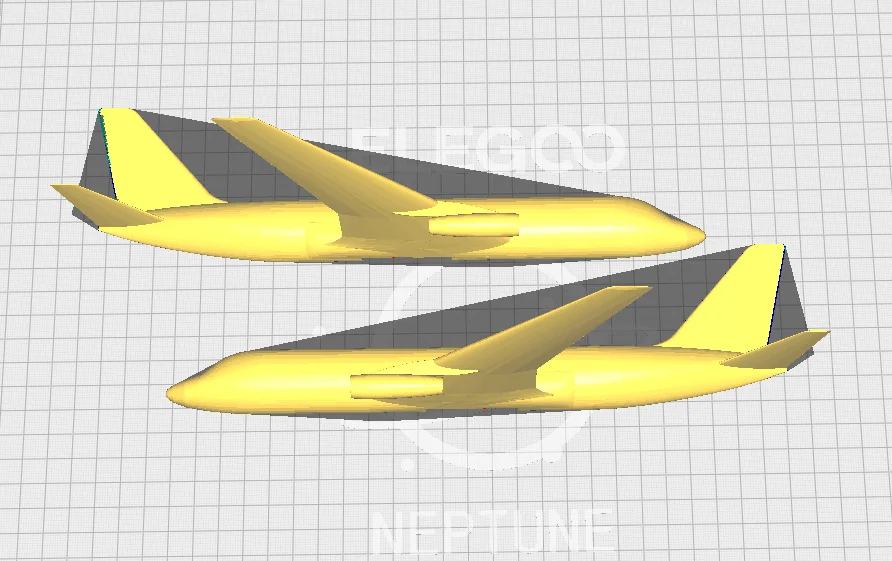 Convair Model 60 JT8D-219 1:150 Масштаб - Переходный Вариант