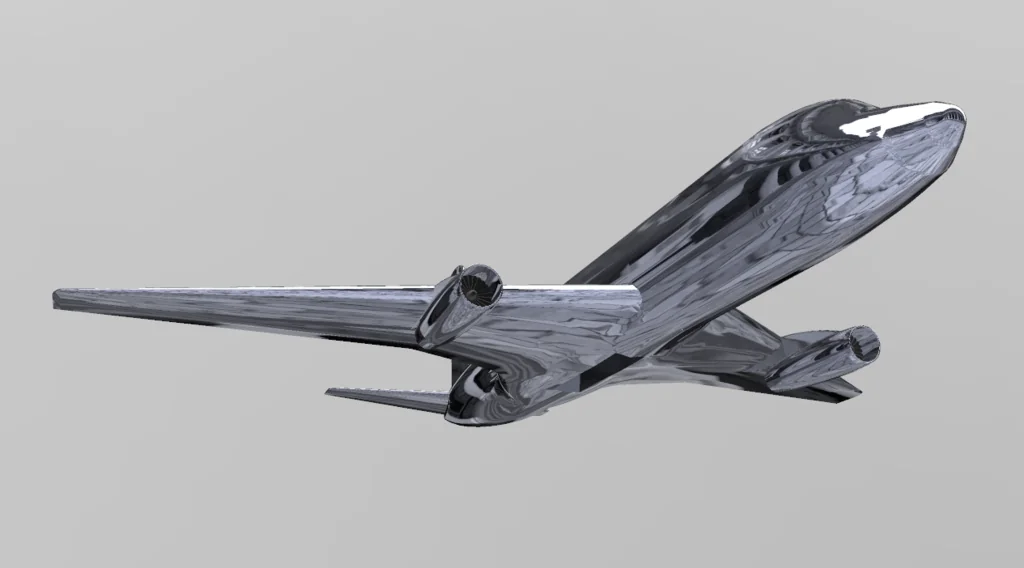 Convair Model 60 JT8D-219 1:150 Масштаб - Переходный Вариант