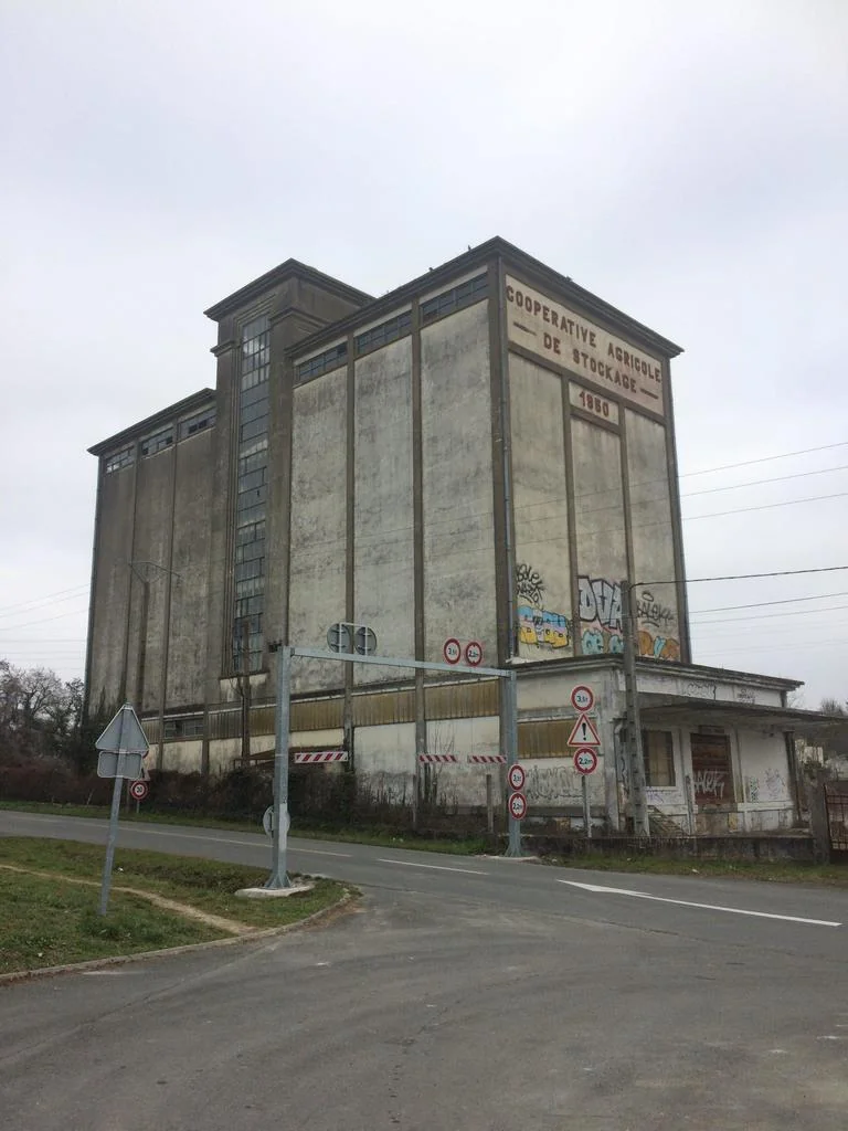 Индустриальный бетонный силос – Модель HO (1:87)