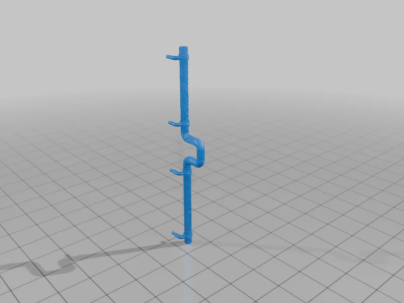 3D модель Индустриальный бетонный силос – Модель HO (1:87) - фото 27