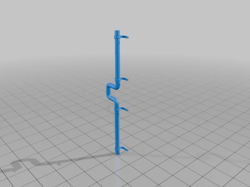 3D модель Индустриальный бетонный силос – Модель HO (1:87) - фото 31