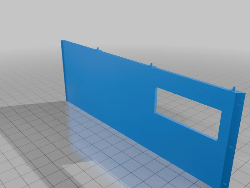 3D модель Индустриальный бетонный силос – Модель HO (1:87) - фото 50