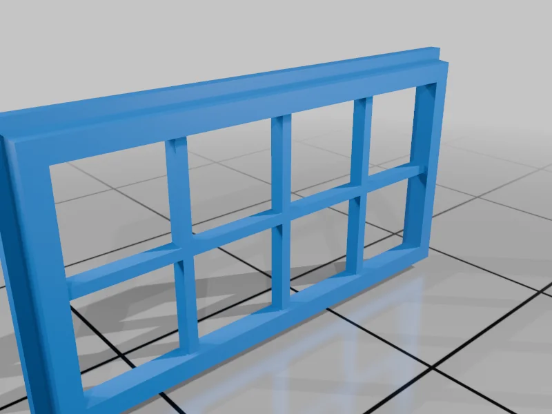 3D модель Индустриальный бетонный силос – Модель HO (1:87) - фото 58