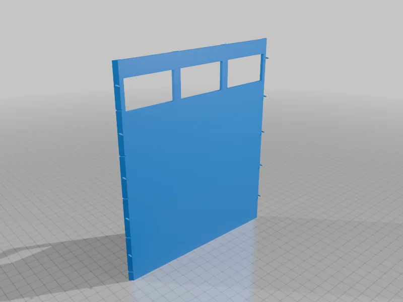 3D модель Индустриальный бетонный силос – Модель HO (1:87) - фото 68