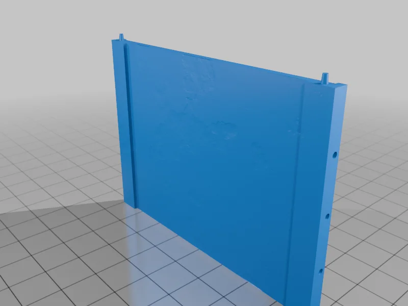 3D модель Индустриальный бетонный силос – Модель HO (1:87) - фото 72