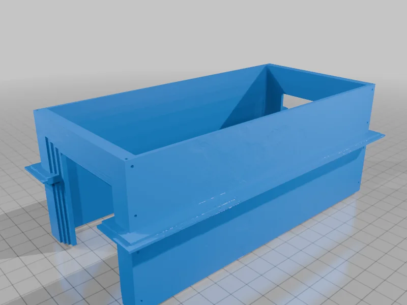 3D модель Индустриальный бетонный силос – Модель HO (1:87) - фото 95