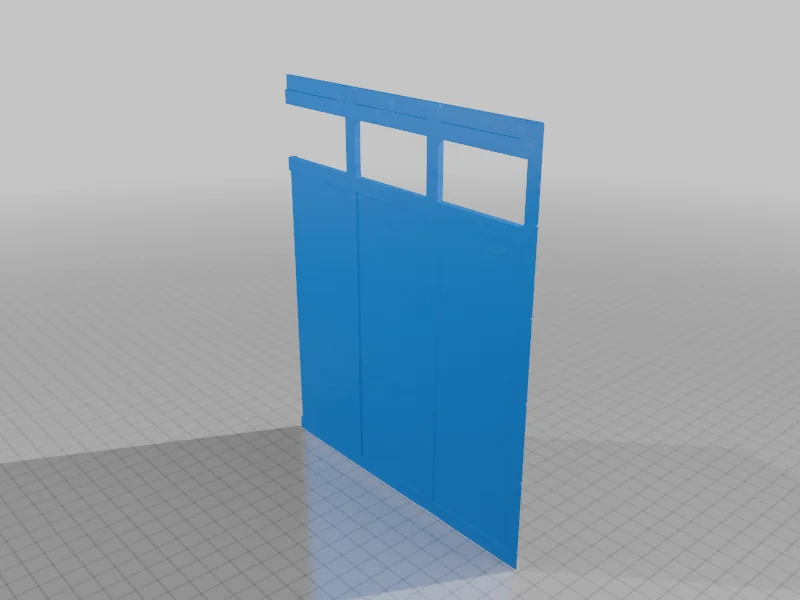 3D модель Индустриальный бетонный силос – Модель HO (1:87) - фото 98