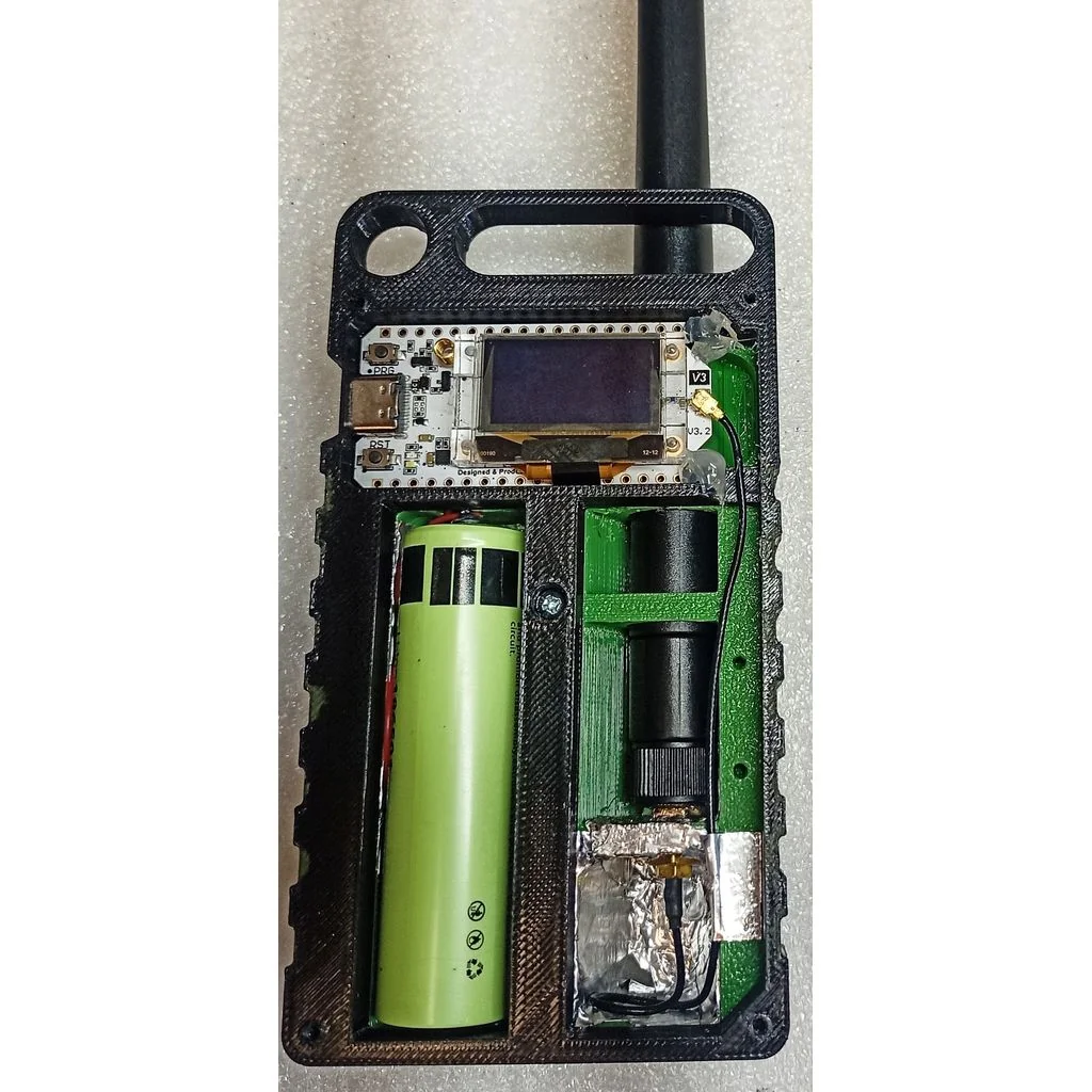 3D модель Тактический чехол для Meshtastic (Heltec V3) - фото 3