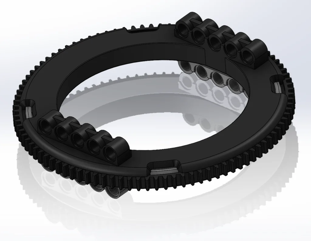 3D модель Большой поворотный столик Lego Technic / CADA - фото 1