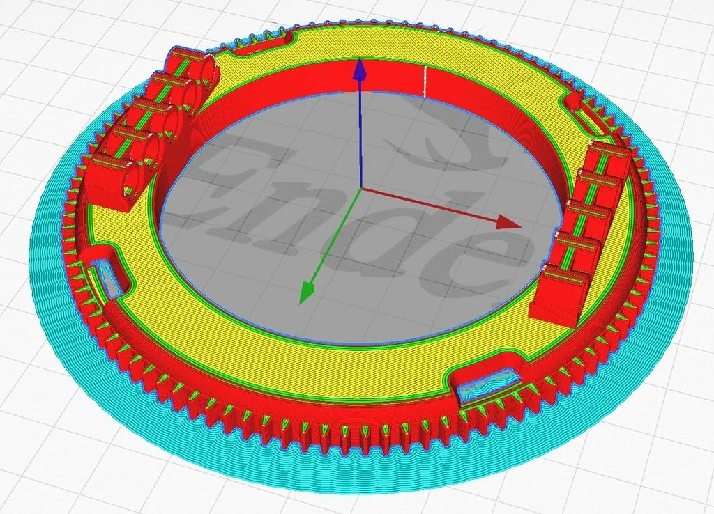 3D модель Большой поворотный столик Lego Technic / CADA - фото 5