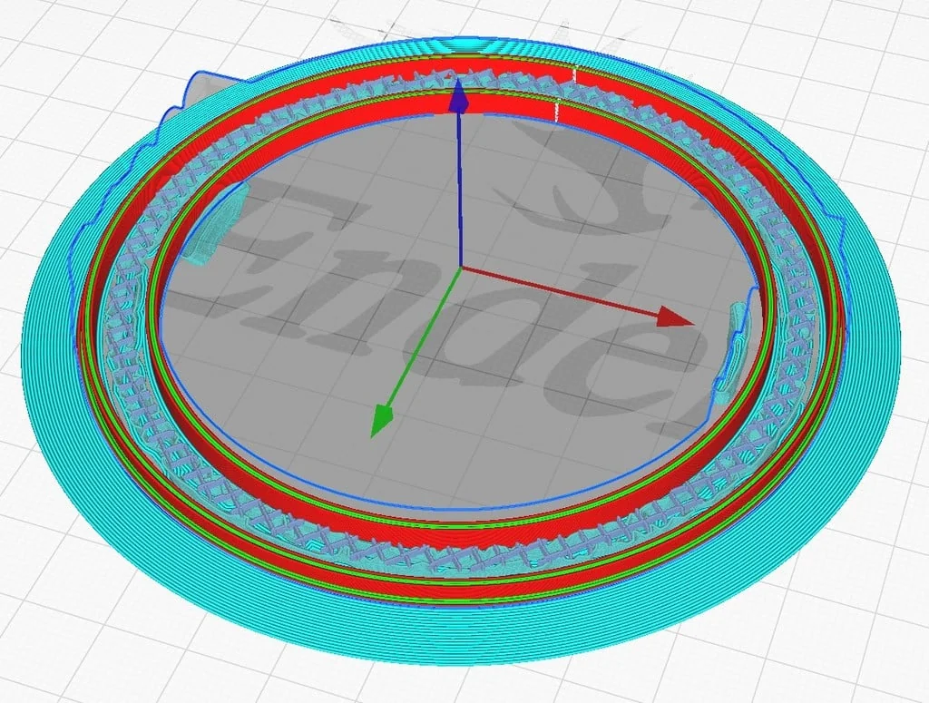 3D модель Большой поворотный столик Lego Technic / CADA - фото 8
