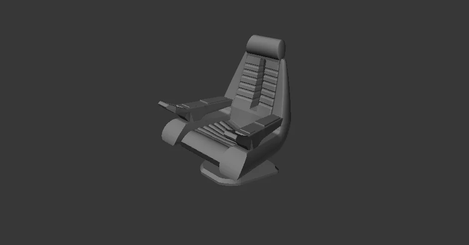 3D модель Командні крісла AFA - Galaxy 4.5" - фото 2