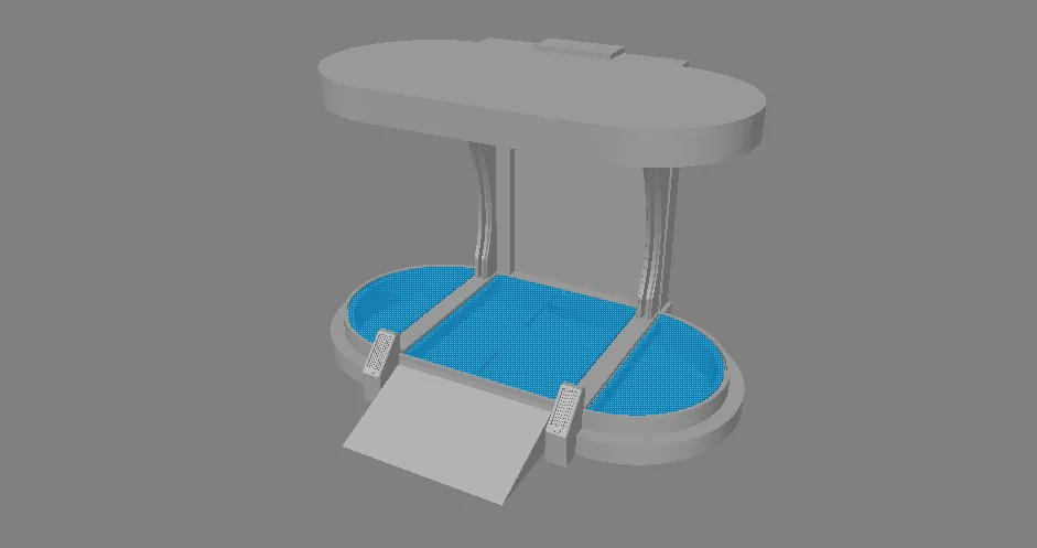 3D модель Грузовий відсік AFA - Galaxy у масштабі 4.5 дюйма - фото 1