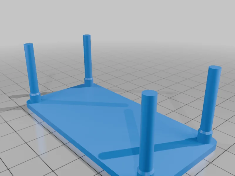 3D модель Модель AFA - Galaxy - Кофейный столик 4.5" - фото 2