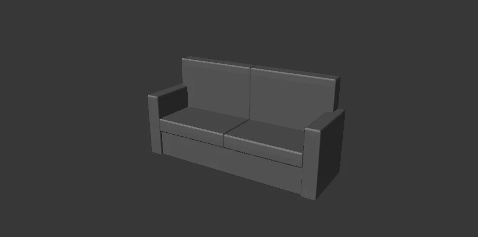 3D модель FA - Galaxy - Модель дивана и дивана-кровати 4.5" STL