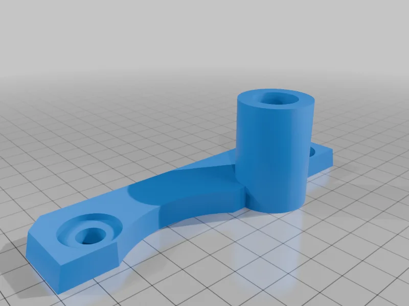 3D модель Адаптер для руля Kawasaki Ninja 650 Quadlock - фото 6