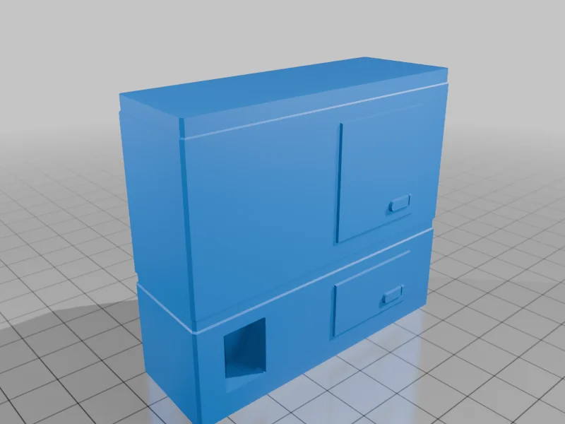 3D модель AFA - Galaxy - Консоль Aux 4.5" - фото 3