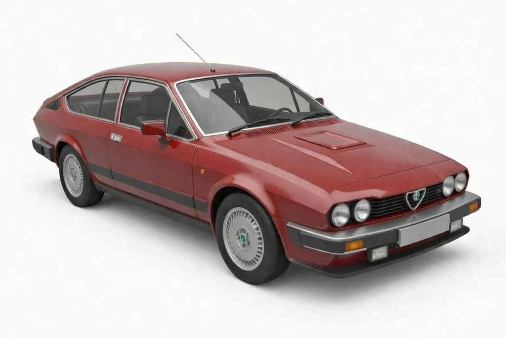 3D модель 1981 ALFA ROMEO 2,5 GTV - 3D модель - фото 1