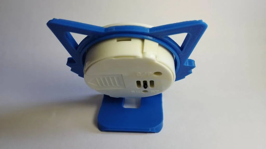 Минималистичный кот - цифровой гигрометр/термометр