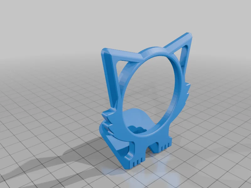 Минималистичный кот - цифровой гигрометр/термометр