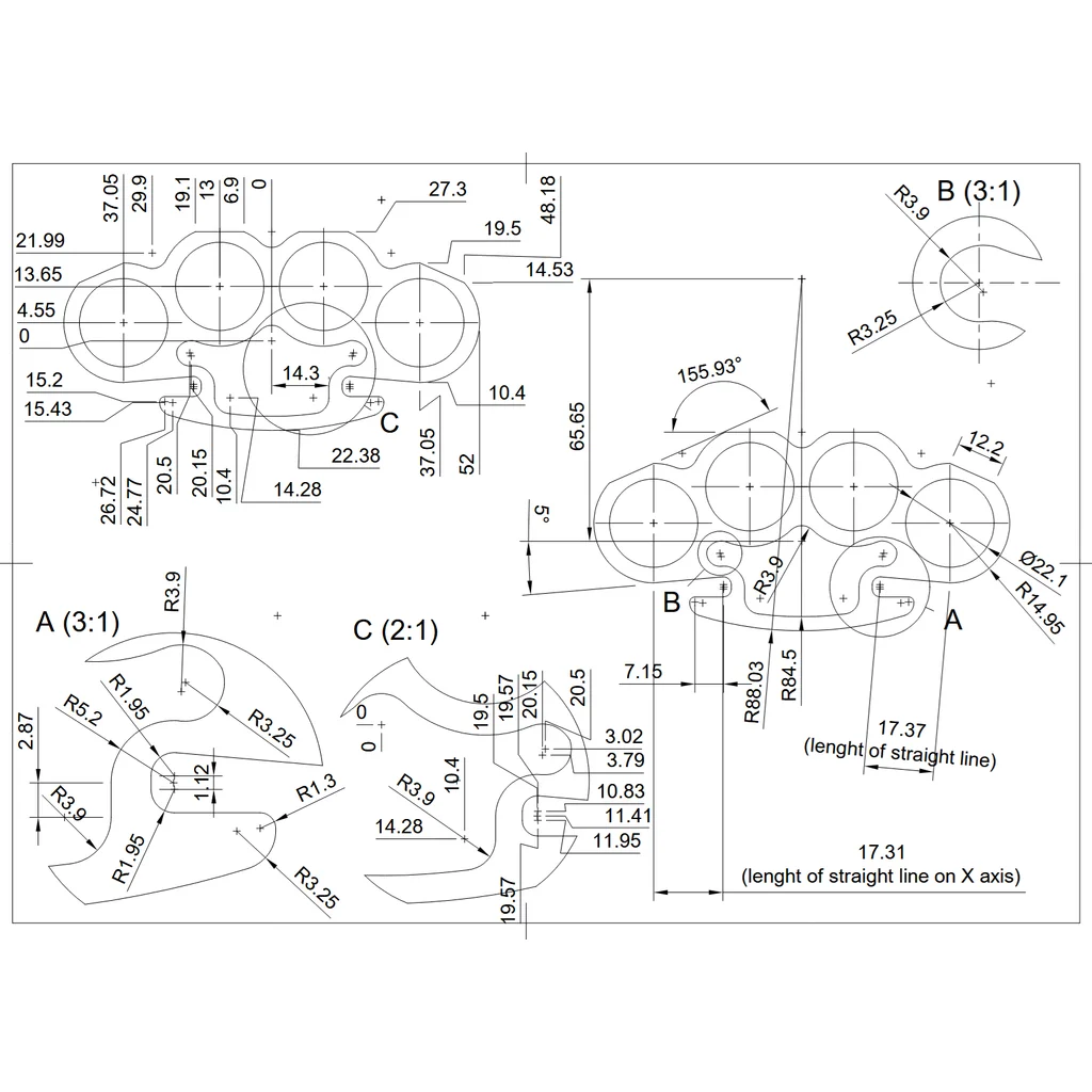 3D модель Модель кастета для 3D печати - фото 2
