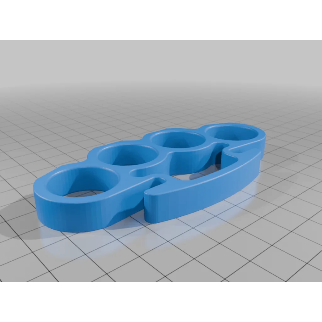 3D модель Модель кастета для 3D печати - фото 4