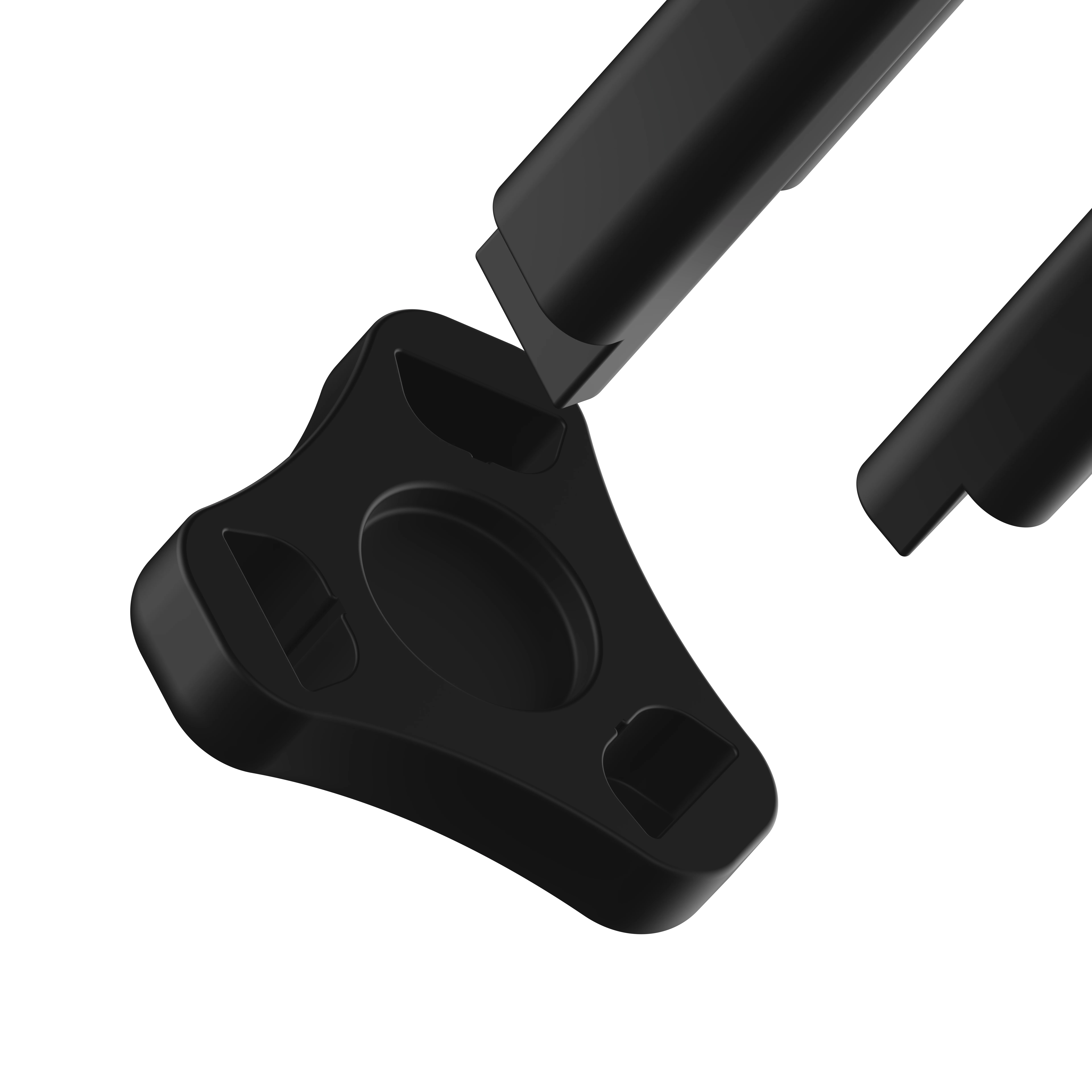 3D модель V-образные брусья для отжиманий - фото 5