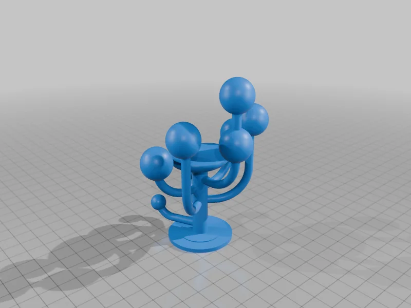 3D модель Глобус-стул AFA - Galaxy в масштабе 4,5 дюйма - фото 2