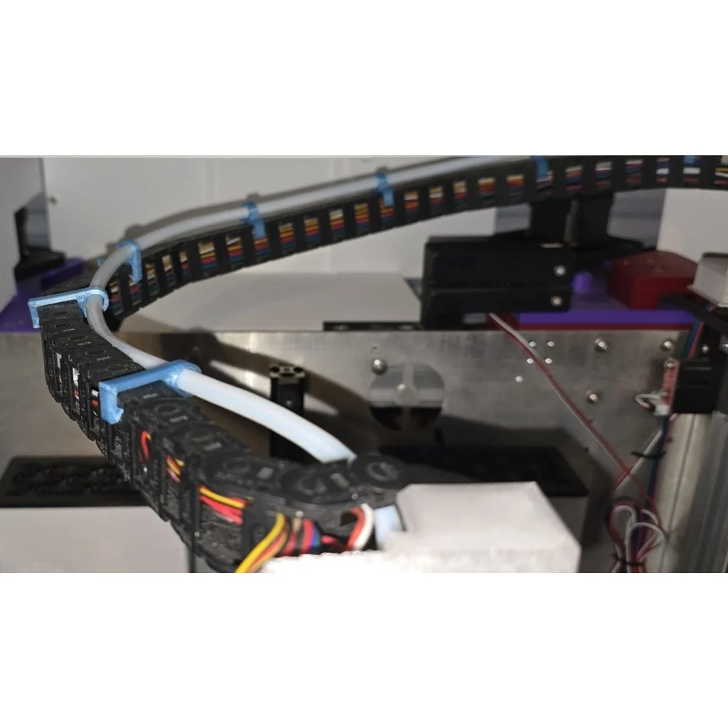 3D модель Клипсы для направляющей Bowden 15mm - фото 2