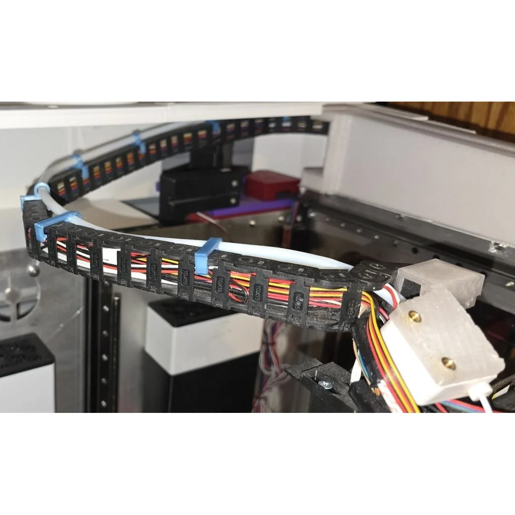 3D модель Клипсы для направляющей Bowden 15mm - фото 3