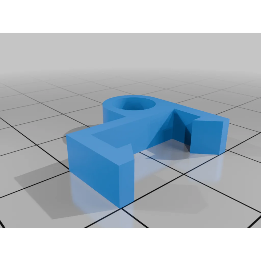 3D модель Клипсы для направляющей Bowden 15mm - фото 5