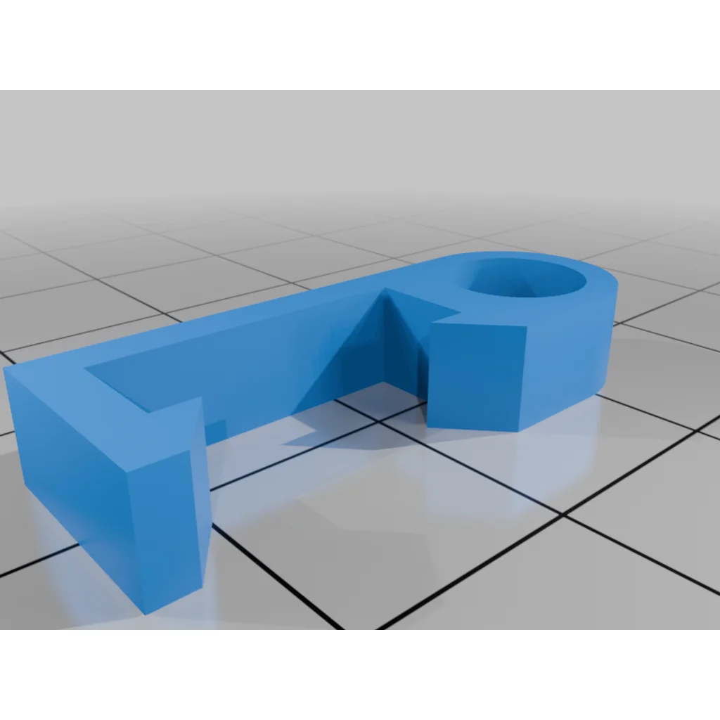 3D модель Клипсы для направляющей Bowden 15mm - фото 6