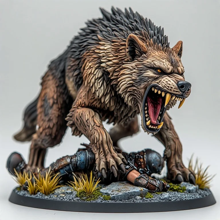 3D Model: Alpha Wolf