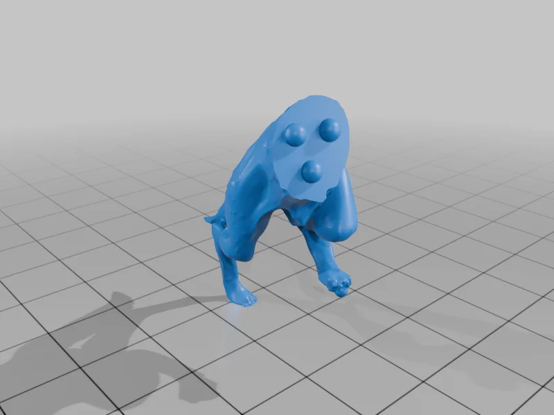 3D модель 3D Модель: Альфа Волк - фото 2