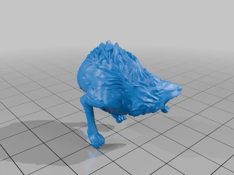 3D модель 3D Модель: Альфа Волк - фото 3