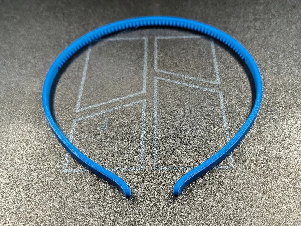 3D модель Базовая повязка на голову - фото 2