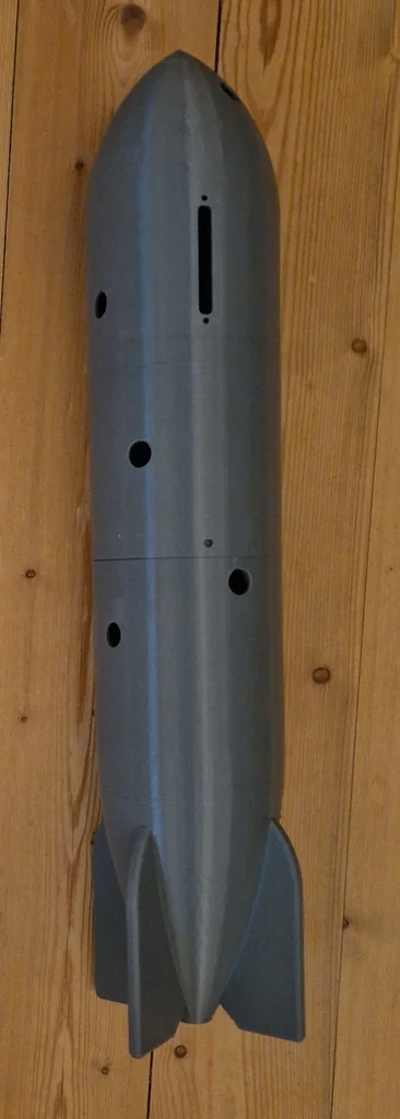 3D модель Воздушный корабль с светодиодами - фото 3