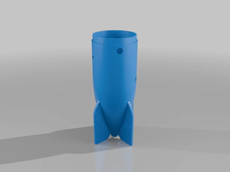 3D модель Воздушный корабль с светодиодами - фото 4