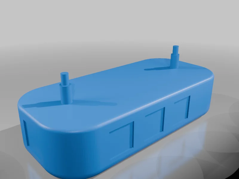 3D модель Воздушный корабль с светодиодами - фото 5