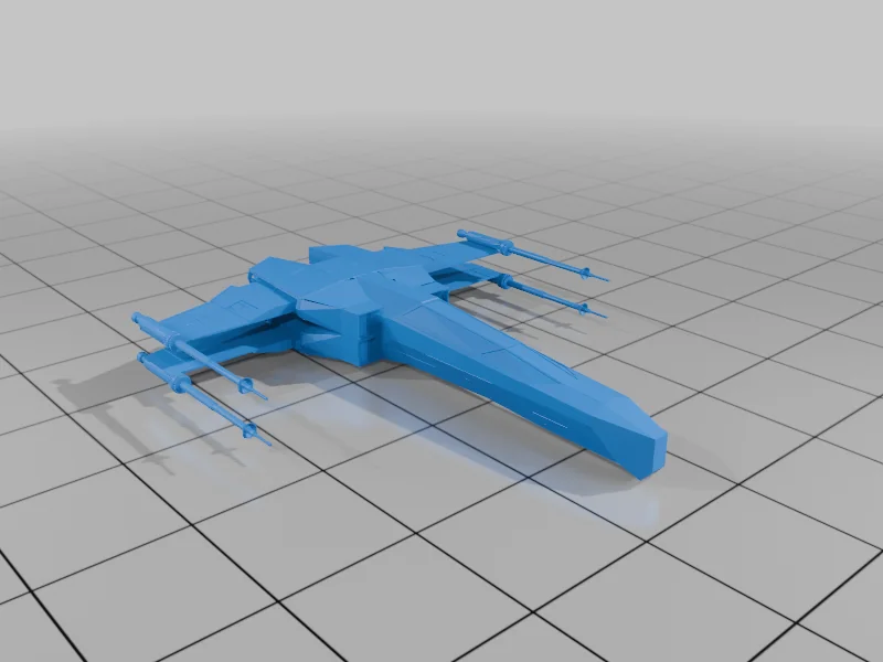 3D модель Z-18 Starfighter для X-Wing Miniatures - фото 2